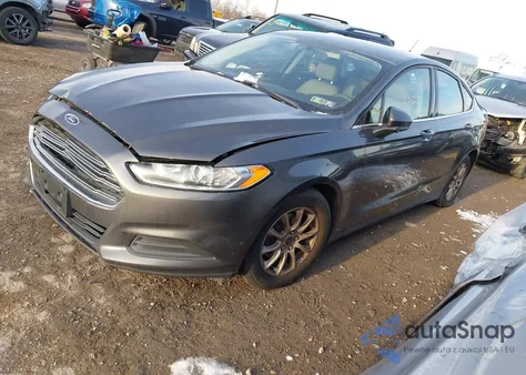2016 Ford Fusion S from USA, damaged, VIN 3FA6P0G75GR199104